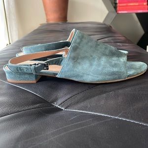 Madewell Noelle Slide in Suede Size 9
